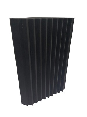 Advanced Acoustics 2 Fuß Keil Bass Trap Studio akustische Behandlung - NEU dunkelgrau