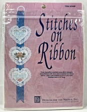 1990s Designs For The Needle Home 7206 Cross Stitch Kit Stitches on Ribbon 10065