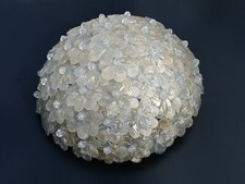 Plafoniera Barovier & Toso Ø 33 cm Murano Millefiori fiori in vetro Flush Mount