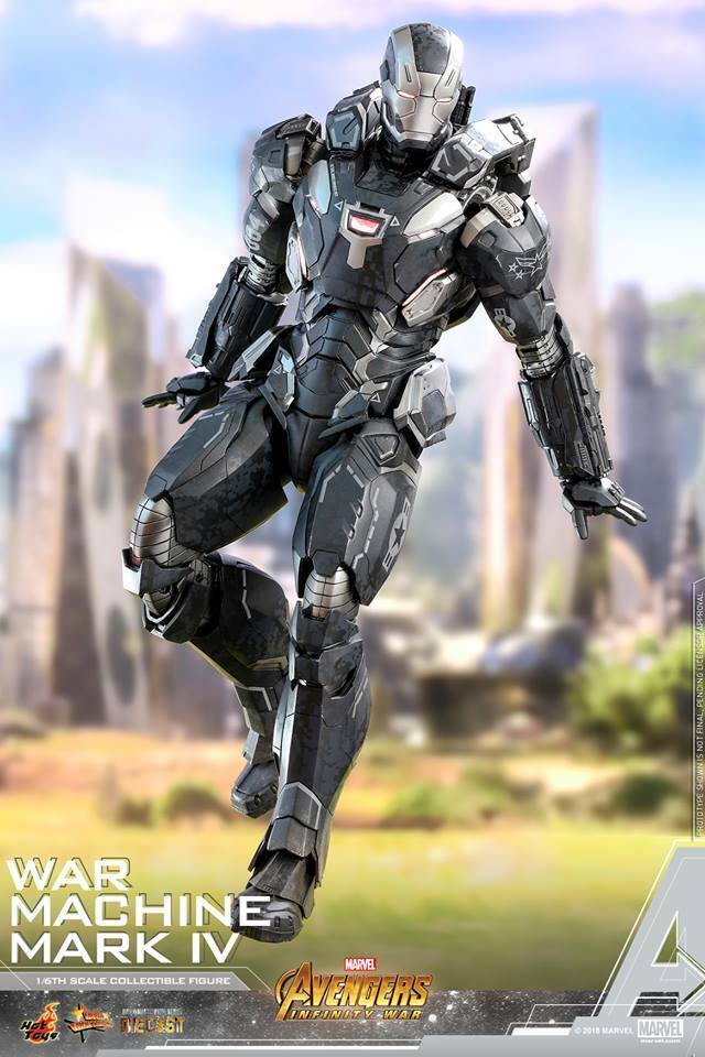 Hot Toys 1/6 MMS499D26 – Avengers: Infinity War – War Machine Mark IV IN  STOCK