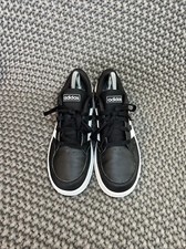 Adidas Breaknet K Black  White Sneakers Shoes Kids Size 6
