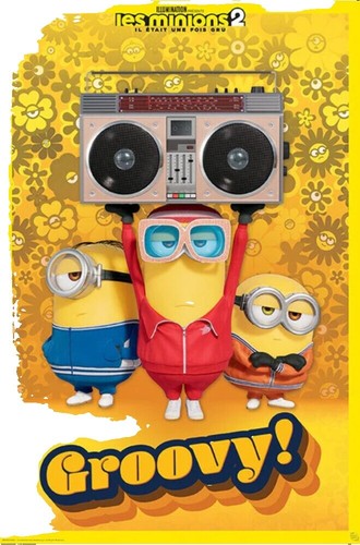 Poster Moi, Moche Et Méchant 2 - Les Minions En Armes - 40 X 50 Cm - Réf. 50528 - Neuf Sous Film