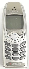 Nokia 6340 I / 6340i - Silver and Gold ( AT&T / Cingular ) Cell Phone / BLB-3