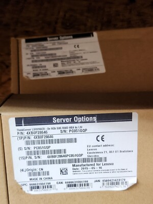 Lenovo 4XB0F28646 ThinkServer LSI9286CV-8e SAS-6Gbps HBA Raid Controller