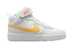 NIKE Girls' Big Kid's Court Borough Mid 2 Casual Shoes CD7782G 112 SIZE 7Y