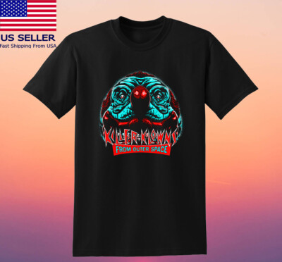 Killer Klowns From Outer Space Horror Movie Men's Black Size S-5XL