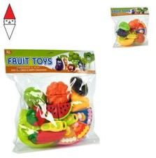 GIOCO DI IMITAZIONE DISTRIBUTORI GIOCATTOLI BUSTA FRUTTA VERDURA TAGLIABILE