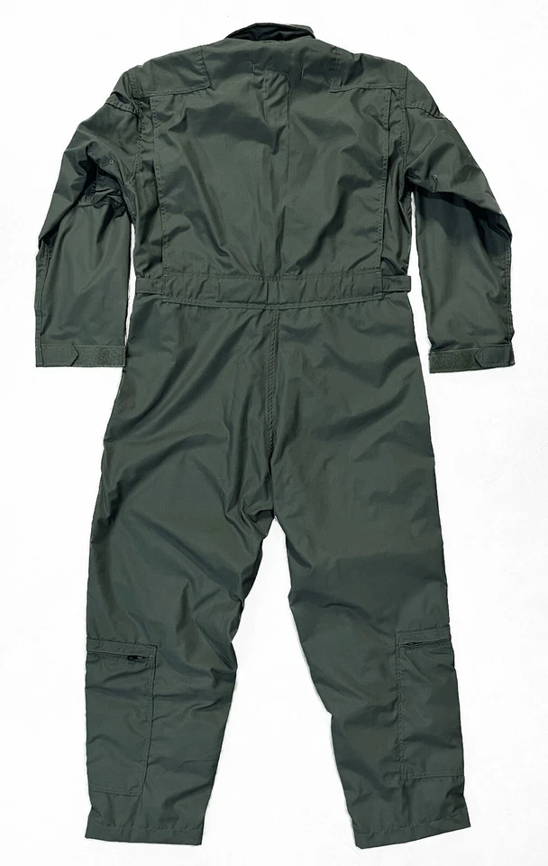 Propper CWU 27P Flame Resistant NOMEX YACL Flight Suit Coverall Men's 52* Long - Image 3 of 4