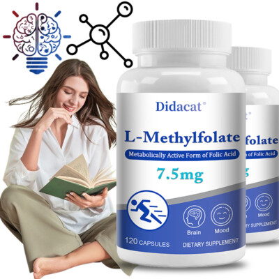 L-Methylfolate Capsules Improve Intelligence,Supports Mood,Cognitive & Nerve