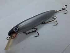 8" Joe Bucher Depth Raider Countdown OG Black Silver Crankbait Musky Lure