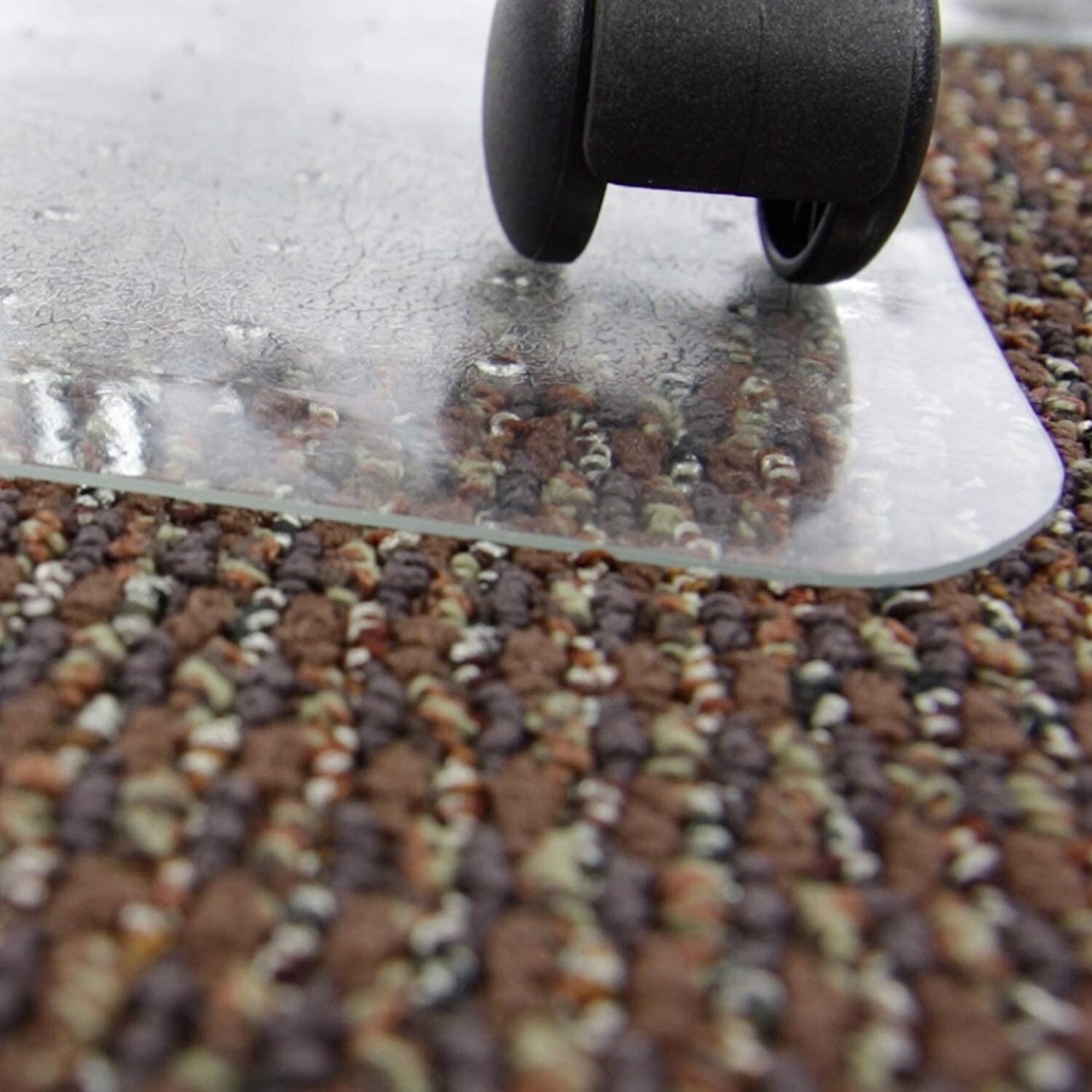 OFM ESS8800C Transparent Chair Mat with Lip for Carpet 36x48in