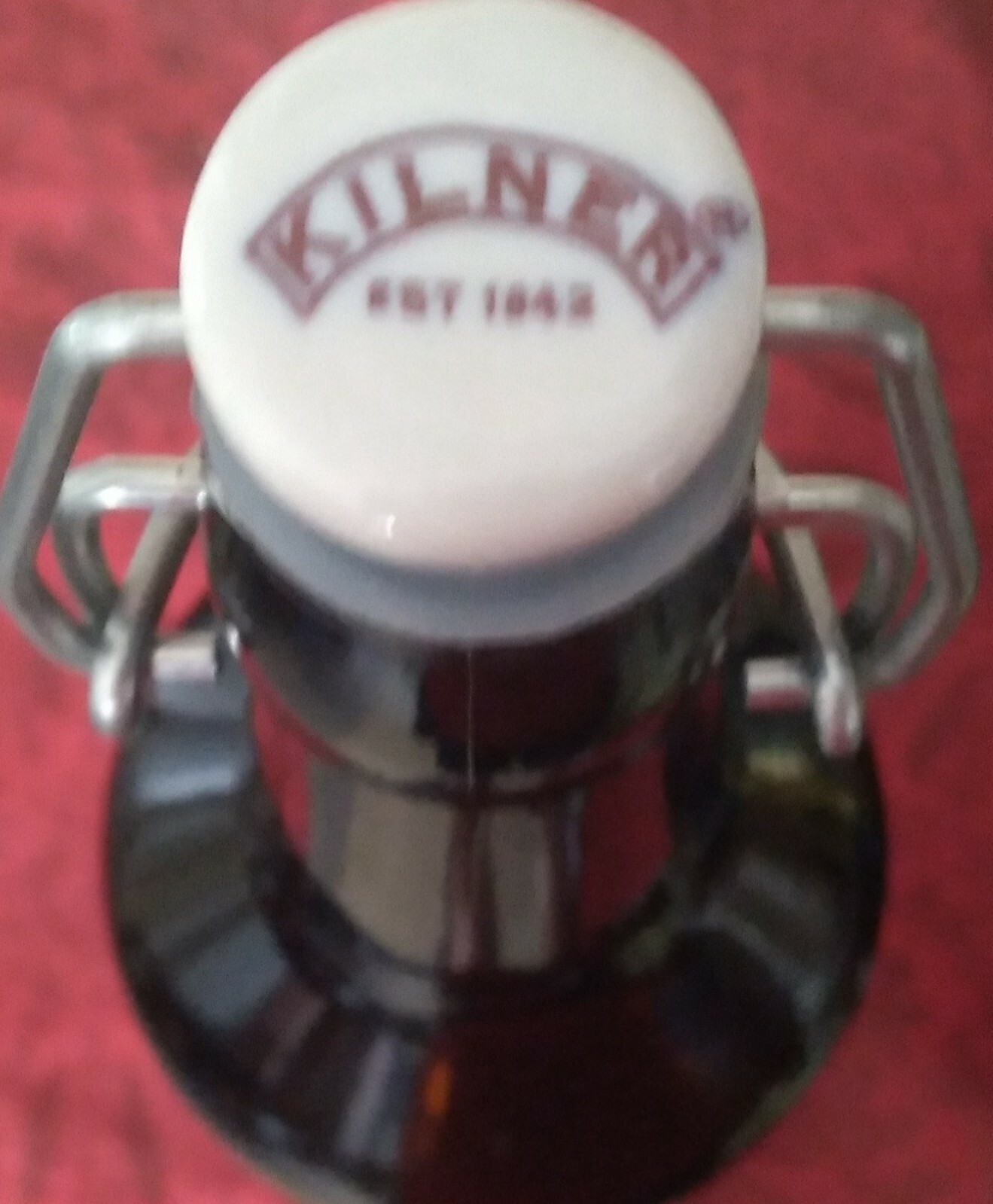 Kilner Home Brew Bottle (1842) England 16 oz. Collectible Clean