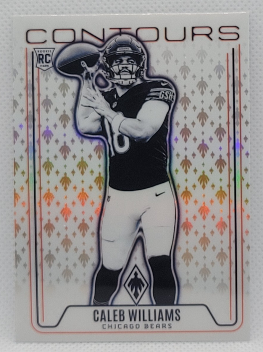2024 Phoenix Caleb Williams RC Contours Orange #CON-CWS Bears