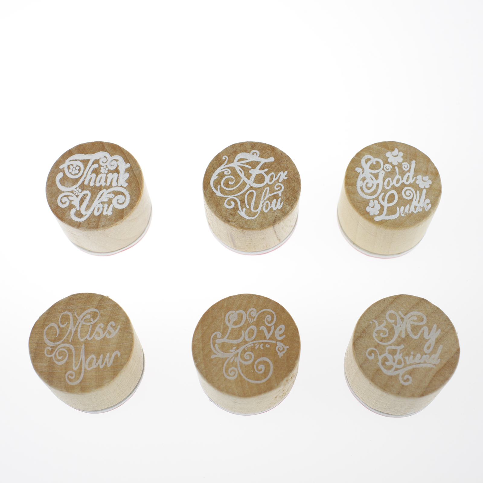 Pilikoll Katzen Stempel Set - 8 Holzstempel Für Kreativität | DIY Basteln Scrapbooking