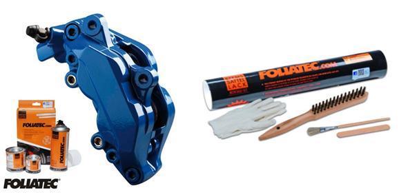 Peinture etrier Bleu RS FOLIATEC kit de finition haut de gamme pour OPEL VIVARO