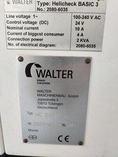WALTER HELICHECK BASIC 3 INSPECTION EQUIPMENT 