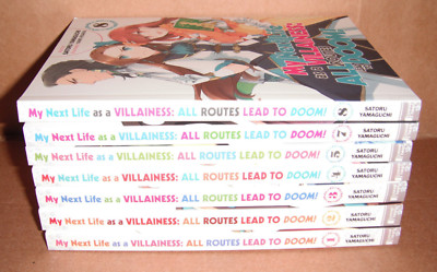 My Next Life as a Villainess: All Routes  Vol. 1,2,3,4,5,7,8  Novel English