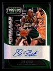 2018-19 Panini Threads Vin Baker Signage Autograph Auto Supersonics Y7310