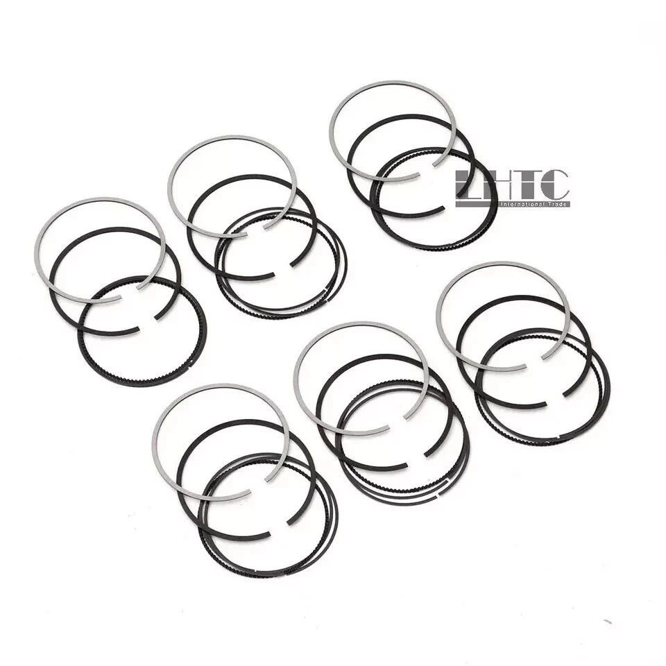 Juego de 6 anillos de pistón STD Φ80,00mm para BMW 320Ci 520i Z3 Z4 E39 E46 E60 M54B22 2,2L Foto 3 de 3