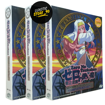 DVD Anime The Familiar Of Zero Season 1-4 + OVA + MV Boxset