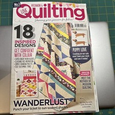 TADELLOSES PATCHWORK & QUILTMAGAZIN AUSGABE 52 2018 18 INSPIRIERTE DESIGNS