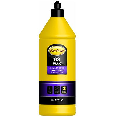 2x Farecla G3 WAX Liquid Polish High Gloss Protection Long Lasting Finish 1Litre