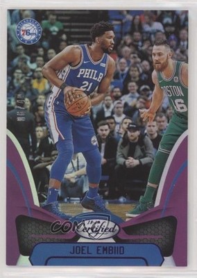 2018-19 Certified Mirror Purple 6/49 Joel Embiid #3 1h1
