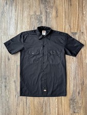 Dickies Short Sleeve Work Shirt Black