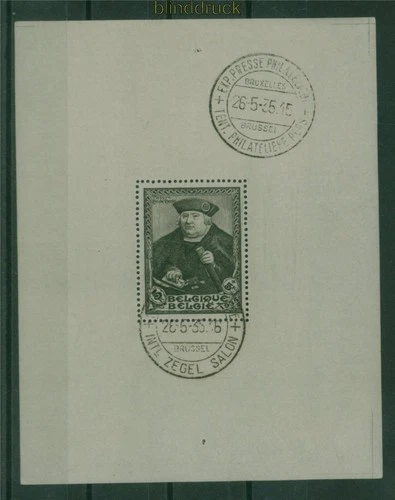 Belgium Mi # Block 3 Stamped Salon International du Timbre (60745)