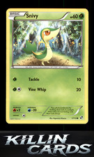 Snivy (1) 1/114 Pokemon Common Black and White Card NM