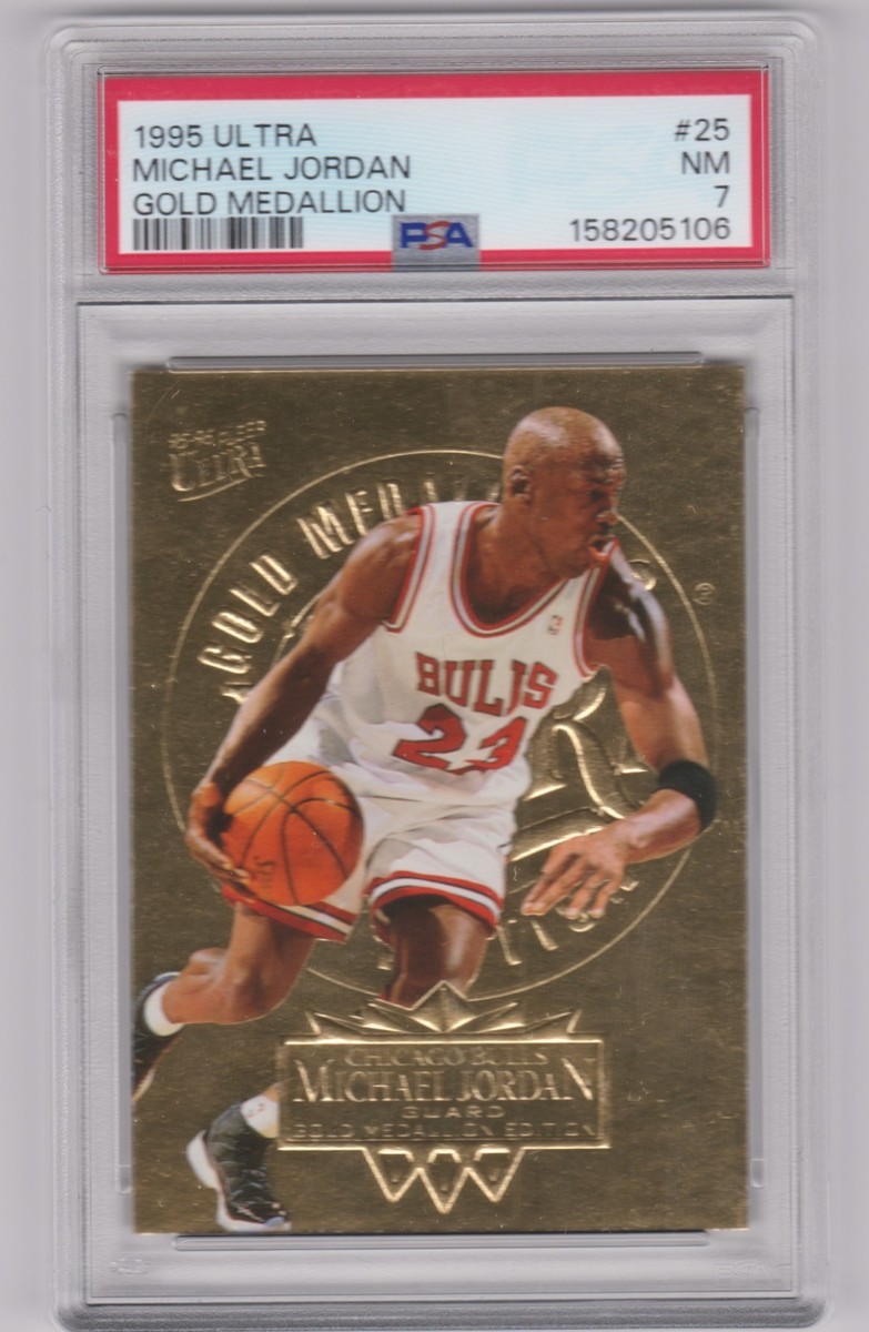 1995-96 Fleer Ultra - Michael Jordan #25 Gold Medallion Edition