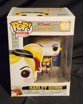 Funko Pop! Heroes DC Comics Bombshells Harley Quinn Vinyl Figure #166