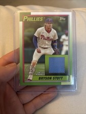 2025 Topps Series 1 - 1990 Topps Baseball Relics Bryson Stott #T90R-BS (MEM)