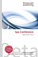 Lambert M. Surhone (U. A.) | Spa Conference | Taschenbuch | Englisch (2026)