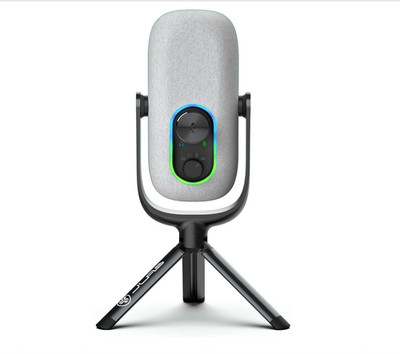 USB Microphone JLab JBuds Talk 96kHz Gaming Streaming Podcast Mic White