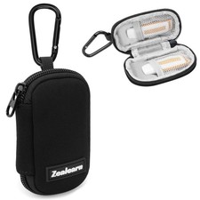 USB Flash Drive Case, 2 Slots Organizer, USBs Stick 2 Slots, black