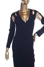 Alexander Mcqueen Cutout-accented Midi Dress
