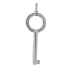 American Style Universal Flat Key Blank Special Key Handcuff Lock Key Keychain_