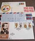 W/wide lot of 4 1st day covers, Canada, Isle of Man & Bophuthatswana....9/6