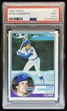 1983 Topps Ryne Sandberg Rookie RC #83 Cubs PSA 9 OC