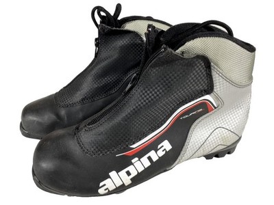 Alpina Touring Nordic Cross Country Ski Boots Size EU38 US6 NNN 2882