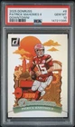 2025 PANINI DONRUSS PATRICK MAHOMES II DOWNTOWN! PSA 10 NO. 8 CHIEFS