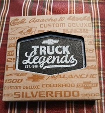 Chevrolet Truck Legends rubber coasters set of 4 Black and white. Brand New.
