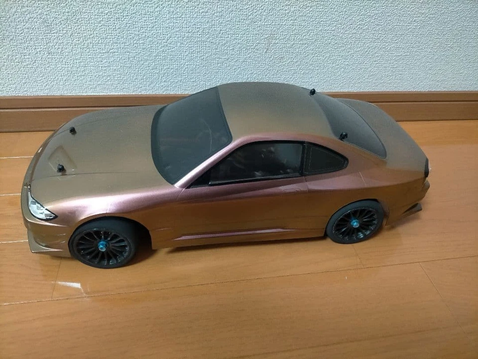 Tamiya S15 Silvia Body Only 1/10 Scale Unrun RC Model PS47 Pink Gold Finish - Image 3 of 4