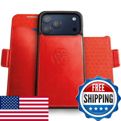 Dreem For Iphone 17 Pro Max Case Wallet Revolutionary Phone Stand Vegan Leather