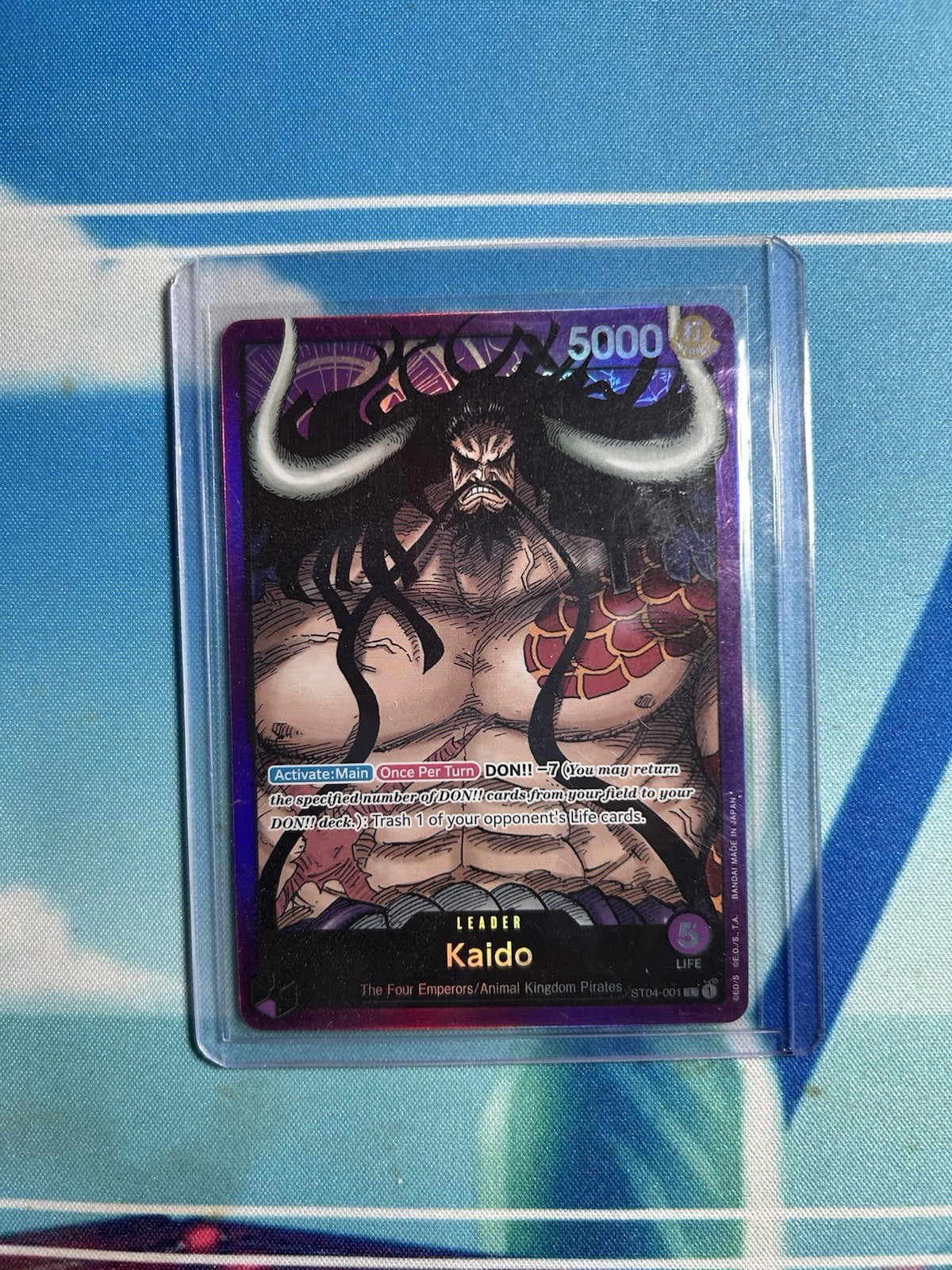 Kaido (001) ST04-001 Starter Deck 4: Animal Kingdom Pirates Foil
