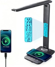 Lampara De Escritorio Moderna Portatil Control T ctil Ajustable Puerto Usb NUEVO