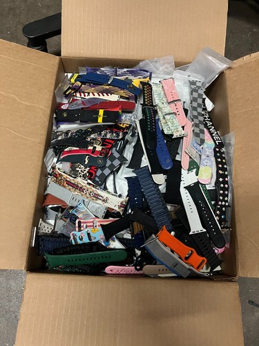 17 LBS Box of Unbranded "Apple" Watch Bands
