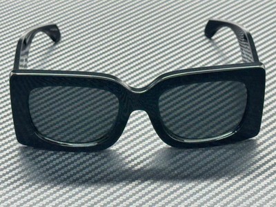 Versace VE 4496U GB1/87 Black Plastic Square Sunglasses Grey Lens Versace VE 4496U GB1/87 Black Plastic Square Sunglasses Grey  main image 2