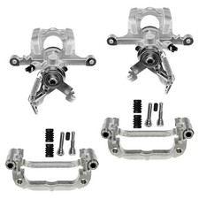 2 Bremssattel hinten für Opel Astra J Ampera und 2 Halter Bremsscheibe 268 mm